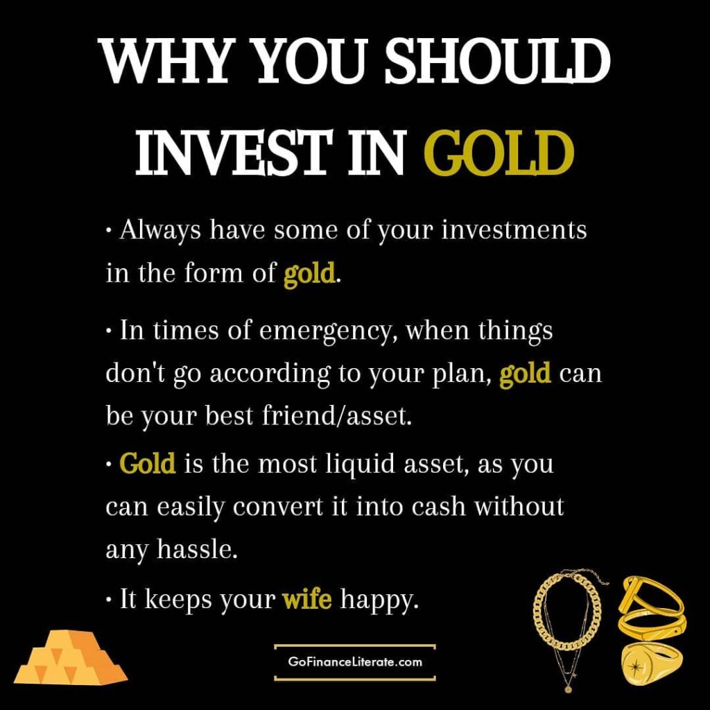 Advantages of gold